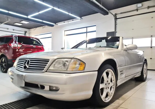 mercedes benz Mercedes-Benz SL cena 119900 przebieg: 90000, rok produkcji 2002 z Oleśnica